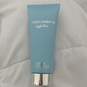 NEW Dolce & Gabbana Light Blue Body Cream - Soft Blue